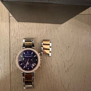 Michael Kors Gold and Silver Women's Watch